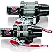WARN 101030 VRX 35-S Powersports Winch with Handlebar Mounted Switch and Synthetic Rope: 3/16