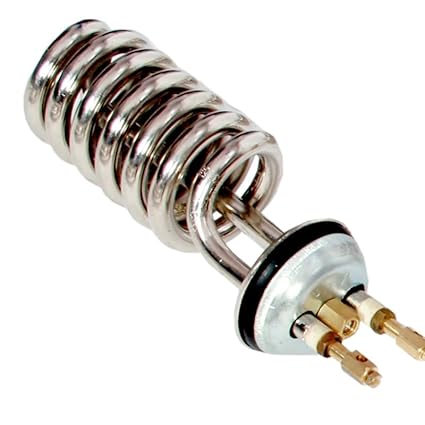 ZOREZA COPPER SPIRAL CUP TYPE Geyser Heating Element (4.5 Inch Long Midget) / Instant Water Heater (Heating Coil) 3000 Watt