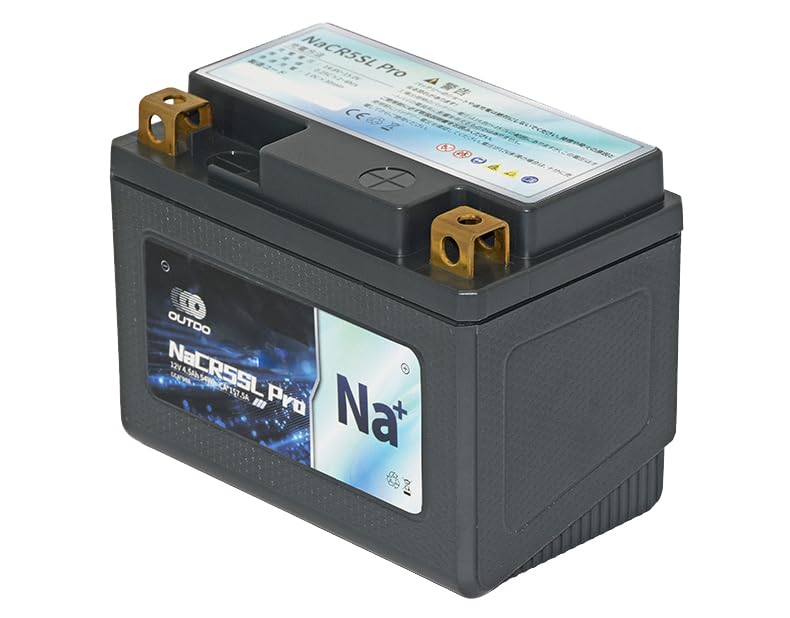 Amazon | OUTDO NaCR5SL Pro ナトリウムイオンバッテリー バイク用