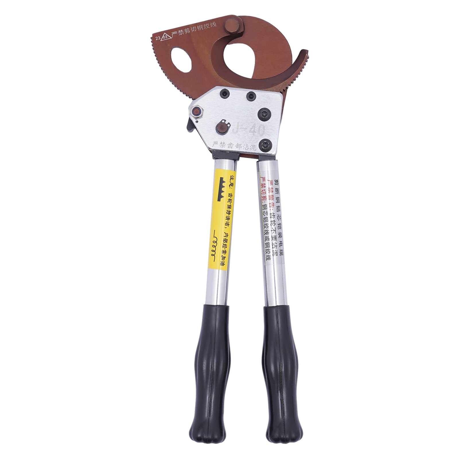 Tagliacavi Cesoie Cricchetto Cutter Cutter Cutter Cavo Tagliacavi Con Maniglia Pinza Cavo,Usato Per Il Taglio Di Cavi In Alluminio