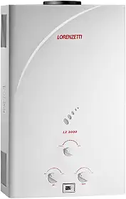 Aquecedor de Água a Gás Lz 2000 Gn 20, 0 L/Min, Lorenzetti, 7412092, Branco, Médio