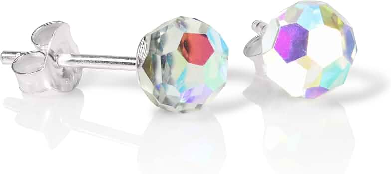 Boucles D’oreilles Puces Boules Ciselées – Argent Massif 925/1000 – 9 Mm – Bijouxia