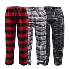 3 Pack Plaids -Red-black / Grey-navy / Winter Green-navy
