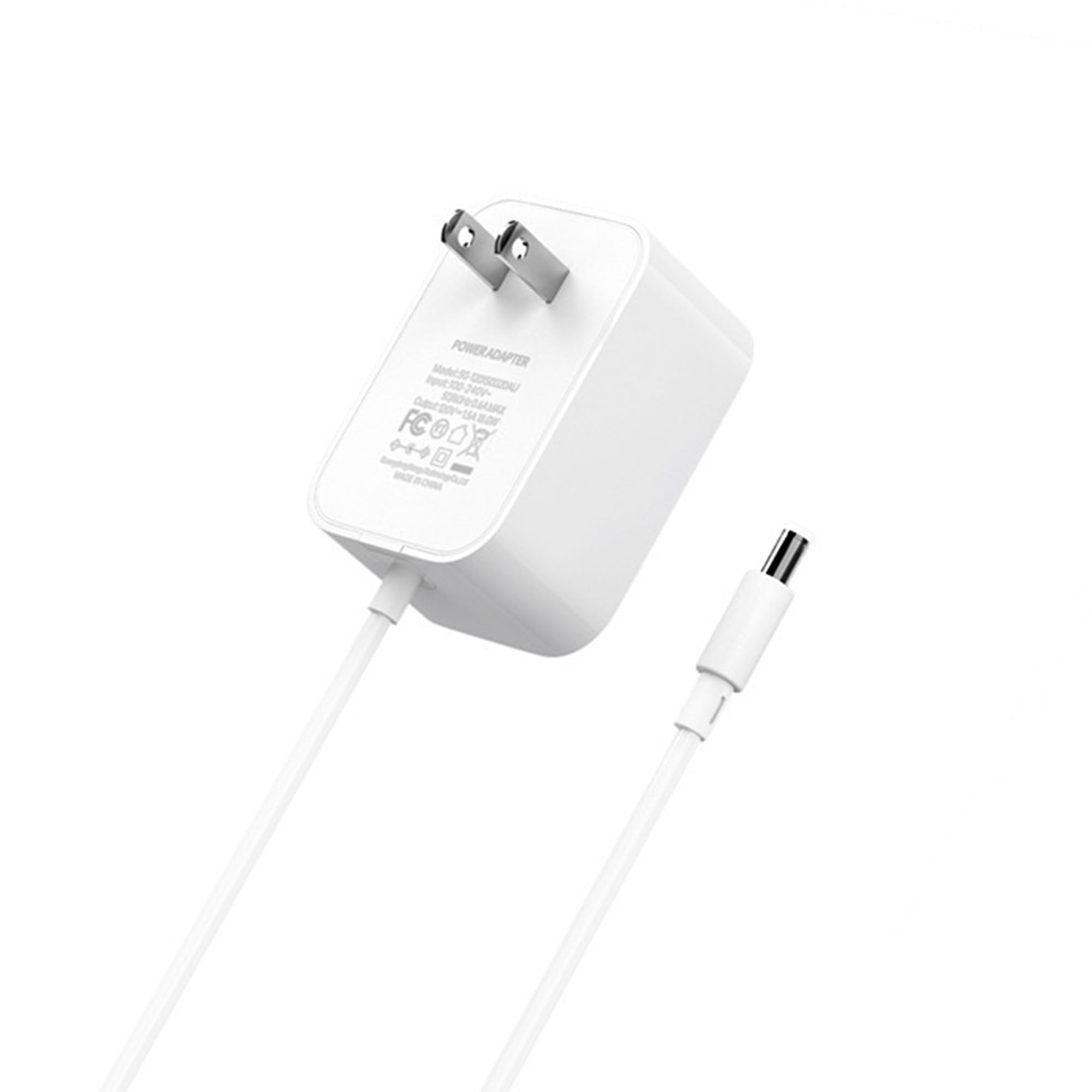 5V 3A Charger Power Cord for Brother ADS-1700W ADS-1300 ADS-1250W ADS-1200 ADS-1190 ADS1700W ADS1300 Compact Desktop Document Scanner SA-AD-001 US UU318-0530 Power Supply Adapter Plug (White)