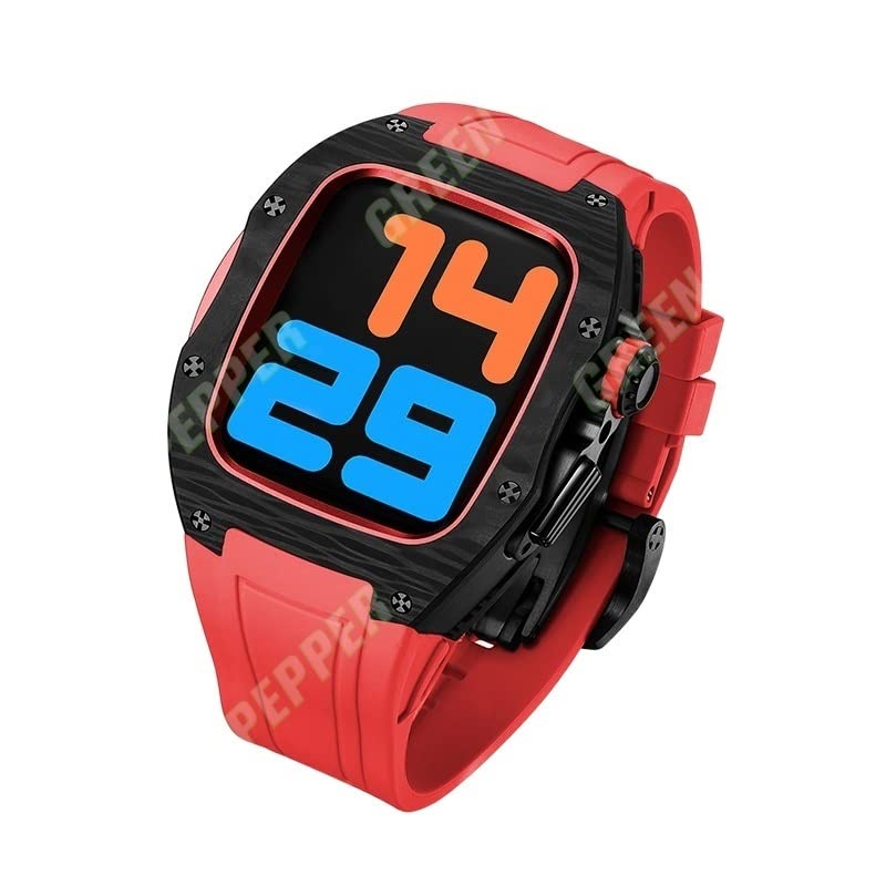 Bracelet caoutchouc fluoré iWatch Series 7 SE pour le sport
