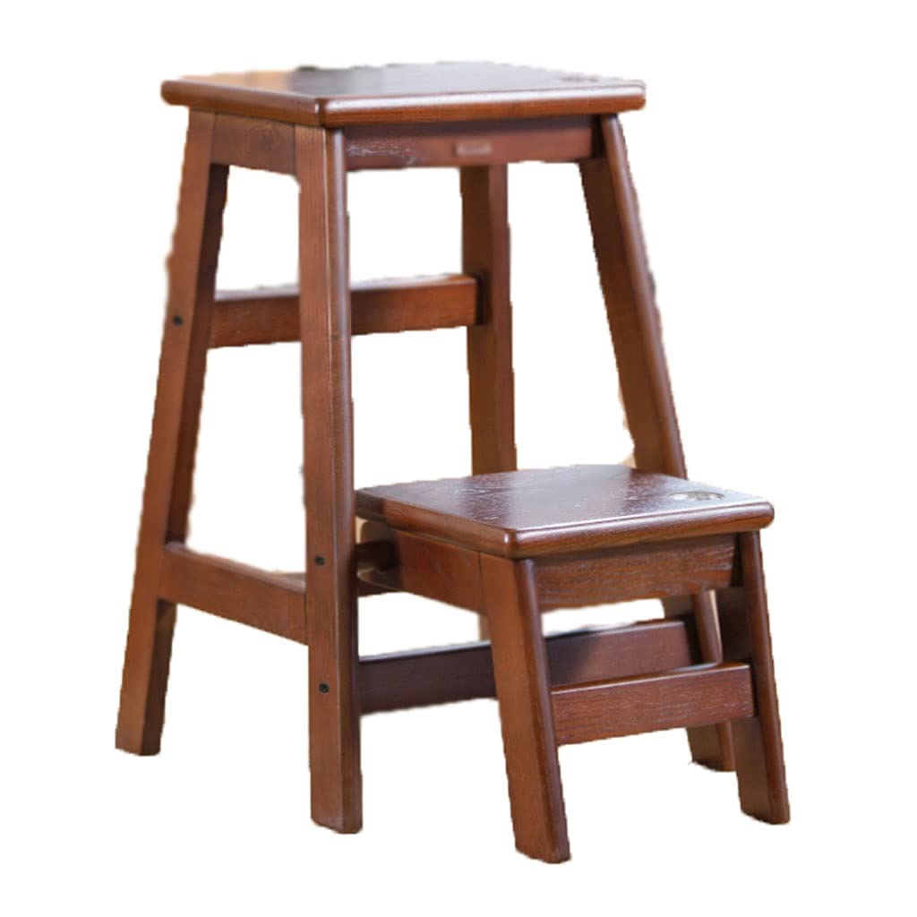 Chaise multifonctionnelle et tabouret de bar pliable en bois