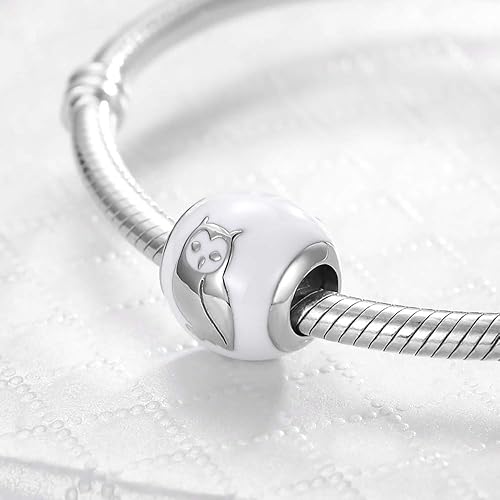 Miniatura 3 de Dijes de plata de ley 925 para pulsera y collar Pandora, regalos de joyería para mujeres