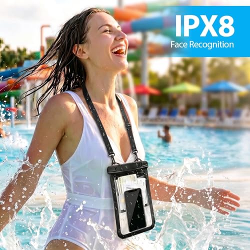 Funda impermeable IPX8 Woyinger con pantalla táctil sensible 4