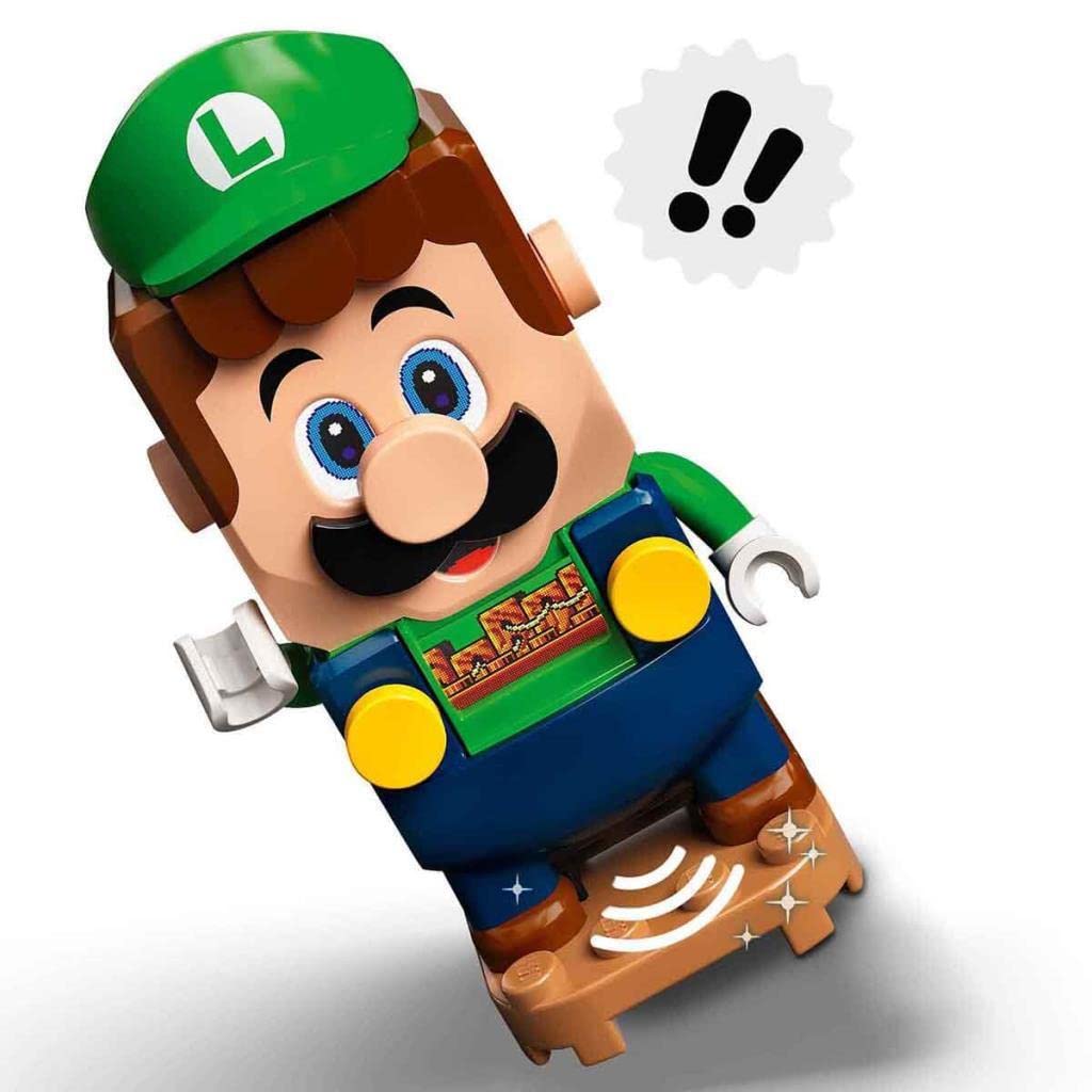 LEGO Super Mario 71387 Przygody z Luigim — zestaw startowy; kreatywna kolekcjonerska zabawka dla dzieci (280 elementów)