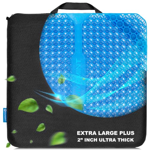 Gel Seat Cushion for Long Sitting Orthopedic Non-Slip