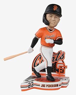 Joc Pederson San Francisco Giants Retro Jersey Bobblehead MLB Baseball