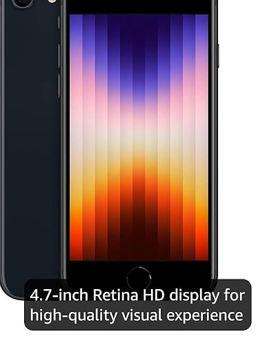Amazon.com: Apple iPhone SE 第三代,128GB,午夜- 解鎖(翻新高級版