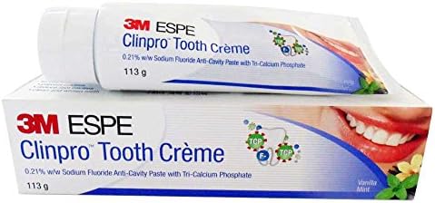 Clinpro by 3M 0.21% Sodium Fluoride Anti-Cavity Toothpaste for Cavity Protection, Whitening (Vanilla Mint Flavor, 113g)