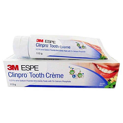 Clinpro by 3M 0.21% Sodium Fluoride Anti-Cavity Toothpaste for Cavity Protection, Whitening (Vanilla Mint Flavor, 113g)