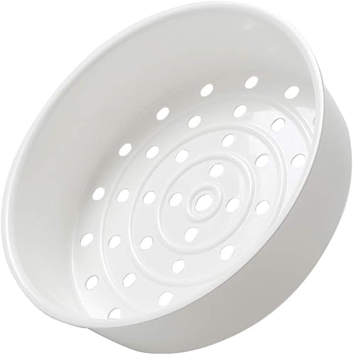 Miniatura 4 de YiZYiF Cesta de vapor de plástico para cocinar arroz y calentador de utensilios de cocina marfil B 4L5L