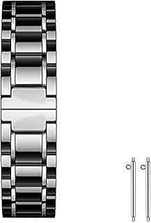 سوار سيراميك فريد من نوعه 22 ملم لساعة سامسونج جالاكسي 3 45 ملم / ساعة 46 ملم / S3 فرونتير وسوار ساعة ذكية كلاسيك