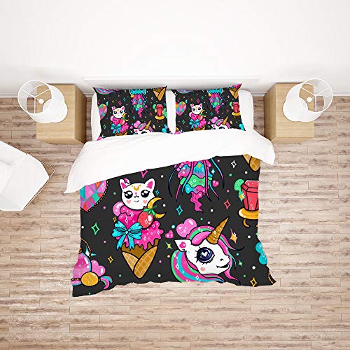 Parure de lit durable CHEHONG en polyester microfibre pour un entretien facile - 3