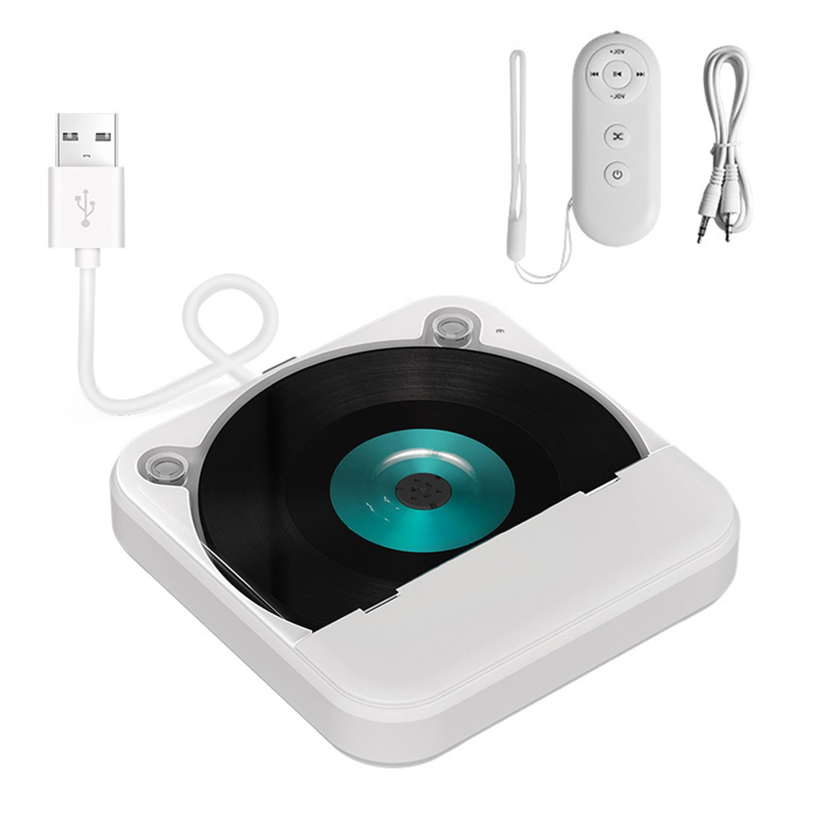 Lettore disco esterno leggero con semplice funzionalità plug and play per viaggi, pendolari quotidiani, lettore disco facile da trasportare per computer portatile