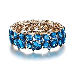 Blue Antique Gold-Tone