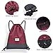 QueenNa Mochilas de Cuerdas Bolsa de Deporte Impermeable para Hombre con Cremallera...