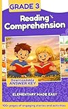 Reading Comprehension for 3rd Grade: A Fun and Skill-Building Workbook to Boost Reading Fluency, Confidence, and Critical Thinking — for Kids Ages 8 to 9