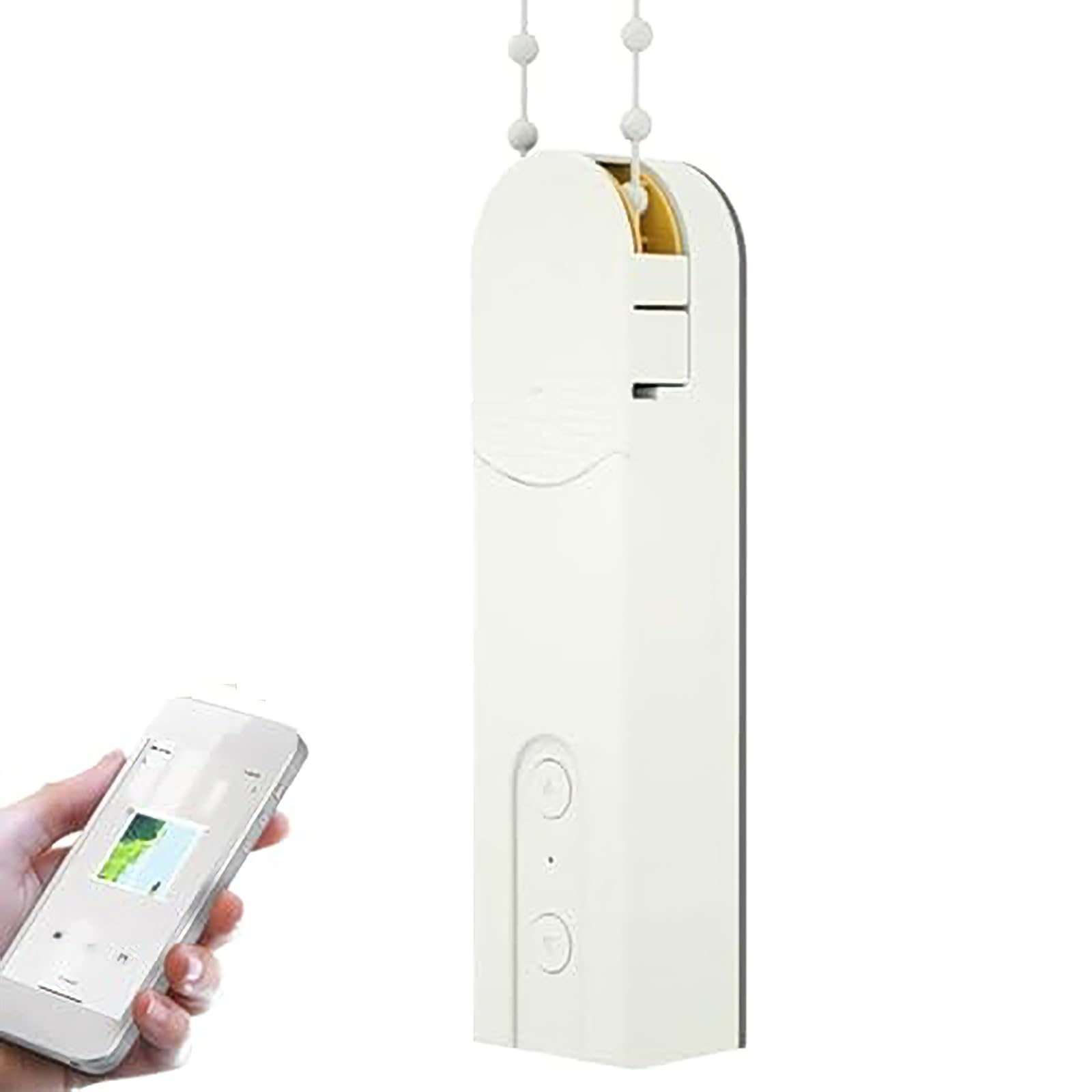 Motor Inteligente para Persianas, Abridor De Cortinas Motorizado con Control Remoto, para Persianas Verticales Y Enrollables, Automatización De Oficina En Casa Y Vida Inteligente.
