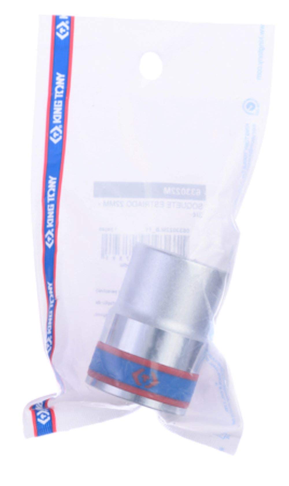 KING TONY 633022M Socket 3/4" Bi-Hexagonal 22mm for DIYers & Professionals, Made for Repair and Installation tasks 22mm - Image 2
