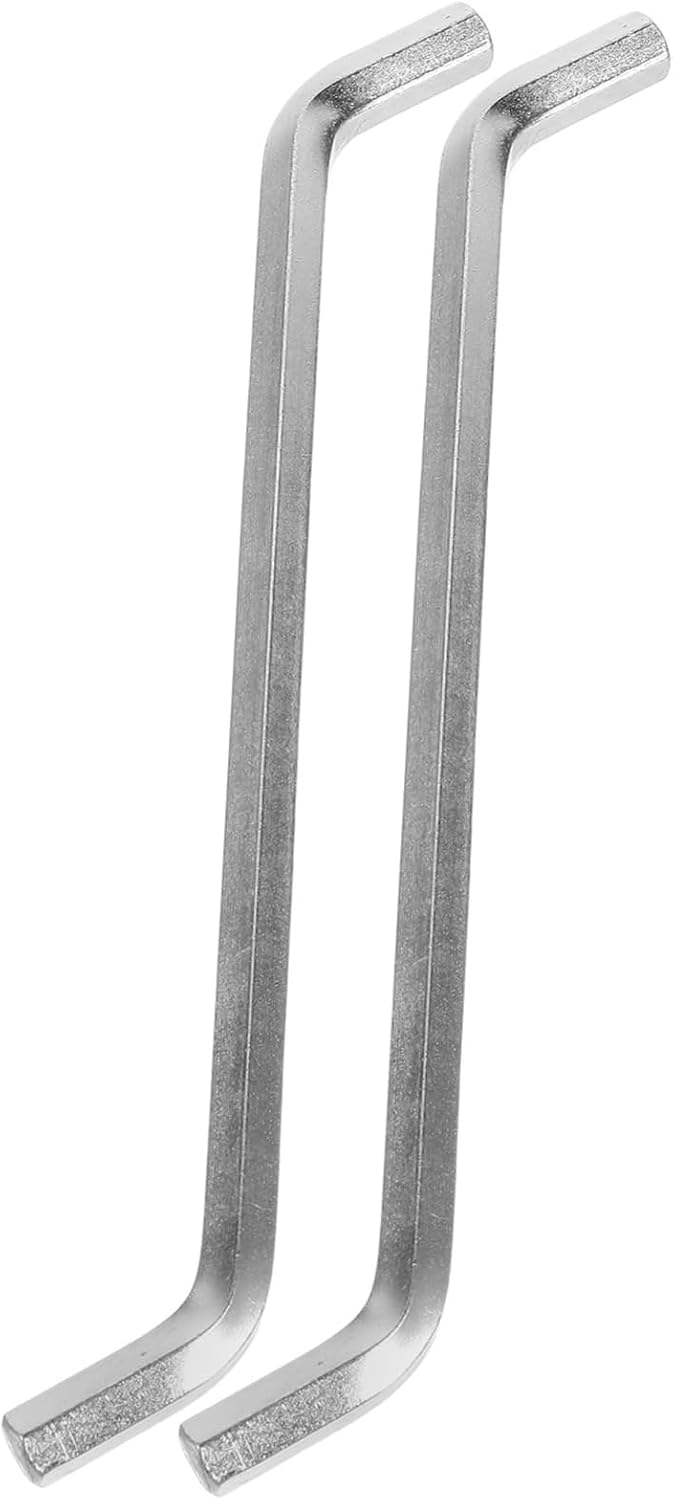2pcs Strong Metal Sink Garbage Disposal Wrench Easy to Use for Kitchen