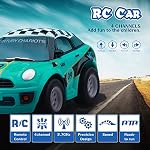 Cadeaux pour les garçons de 2 à 5 ans, Voiture de contrôle pour garçons de 3 à 5, Jouets de voiture pour garçons d'âge 2 à 5,Fast Mini Race RC Voiture pour les enfants, Jouets pour enfants 2-4 ans,Birthday Chirstmas Cadeaux pour enfants,Blue