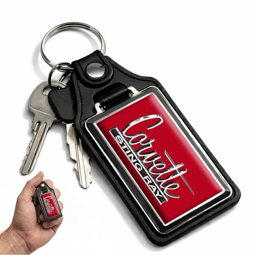 Image of Brotherhood Car Key Chain for Corvette - Classic Models Keychain for Men and Women Gift Key Ring Key Chain