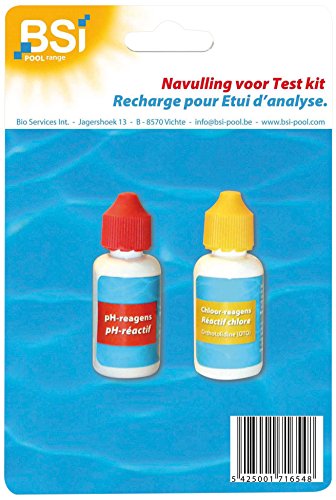 BSI Recharge pH + Cl Recharge pour Tester piscine Cover