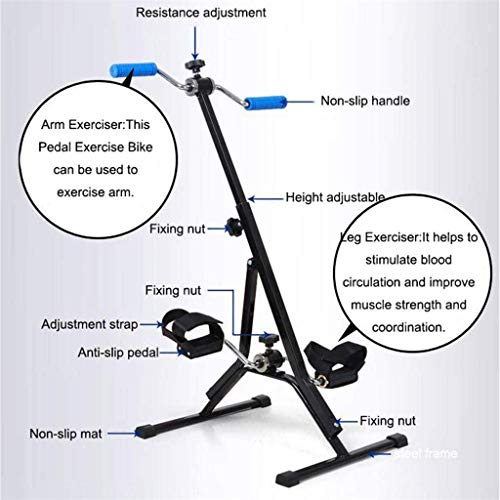 Pedal Exerciser para ejercicio y rehabilitación de extremidades miniatura 2