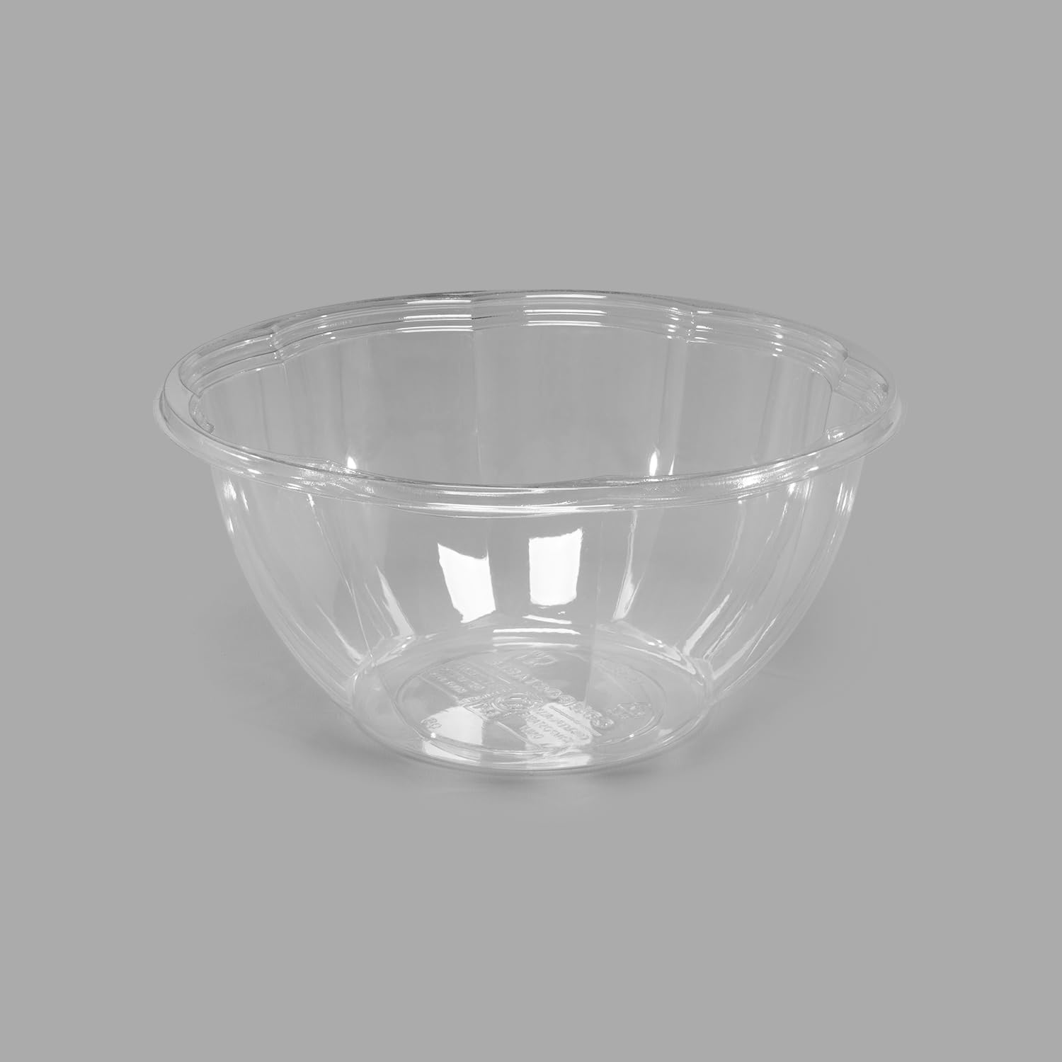 KARAT EARTH 32oz - 300 ct | Clear Disposable Plastic Salad Bowls - BPI Certified - Perfect for Meal Prep, Takeout, Catering, Parties | No Lids