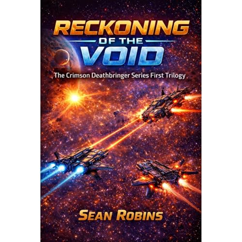 Reckoning of the Void: The Crimson Deathbringer Series First Trilogy Audiolibro Por Sean Robins arte de portada