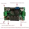 DAOKI 2Pcs Buck Converter LM2596 LED Step-Down Power Supply Module Adjustable DC-DC Convert Module 4.0-40V Input to 1.25-37V Output with LED Voltmeter Display