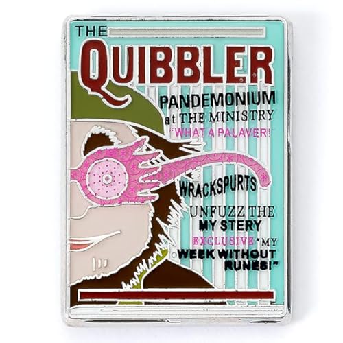 Official Harry Potter Quibbler Pin Badge