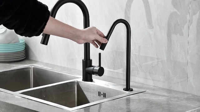 Sanliv RO-Wasserhahn Aus Gebürstetem Nickel – Für Umkehrosmoseanlagen, Mit 360° Drehgelenk