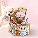Mr.Winder Cat Music Box Gift for Girlfriend Wife Daughter Grandma Granddaughter Sister Friends, Cute Kitty Musical Box Anniversary Birthday Gifts Kitten Lover Mother Day Present