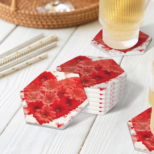 Dessous de verre céramique avec support tapis tasse cuisine bar - 8