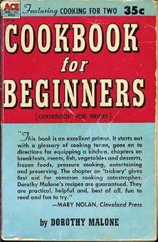 Mass Market Paperback Cookbook for Beginners with Cooking for Two (aka Cookbook for Brides) (not Cook Book) Book