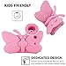 iPad mini Case for Kids, Light Weight Cute Butterfly Design Shockproof Drop-Proof Soft EVA Foam Protective Tablet Case Cover for Apple iPad mini 1/2/3/4 - Pink