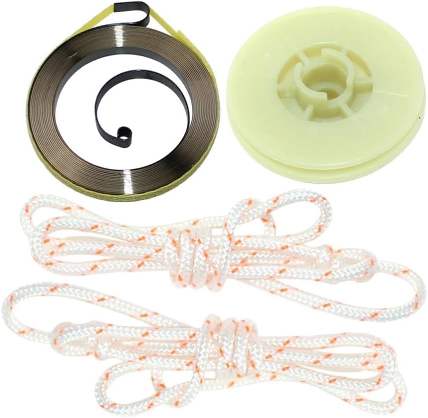 TMLbhSEZ Recoil Starter Pulley & Rewind Spring Rope Kit Fit for 120,125,CS35 340S 584791801,584791501