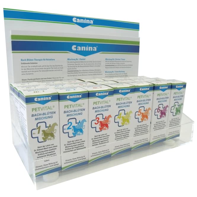 Canina PETVITAL Bach-Blüten No. 6, 1er Pack (1 x 10 g) 70006 6 weiß