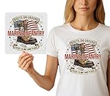Boots ON Ground USMC Marine Infantry DTF Transfer -...
