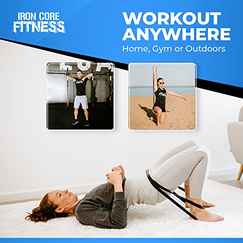 Black Pull Up Resistance Push Up Band Rubber Speed Jumping Bands For Sprinting Speed Bands- Long Medium #TOP5