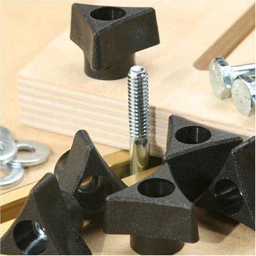 INCRA Build-It Knobs, 1/4-20 by 1-1/2-Inch Bolts, Washers, Set of 8