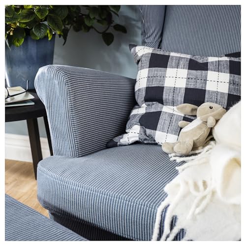 Housse de coussin Anthracite 50x50 ProTuning SVAMPFLY pour canapé et lit