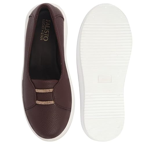 FAUSTO brown lace loafers – image 5