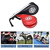 winwon-Taekwondo-Kick-Pads-Target-Durable-TKD-Kicking-Targets-Training-Paddles-Double-Strike-Pads-for-Kickboxing-and-Karate-Training-Style-2Blackred2-pcs Taekwondo Kick Pads, Target Durable TKD Kicking Targets Training Paddles, Double Strike Pads for Kickboxing and Karate Training (Style 2,Black+red,2 pcs)