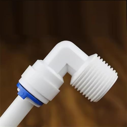 Conexão Cotovelo 90° de Encaixe Rápido para Mangueira 1/4